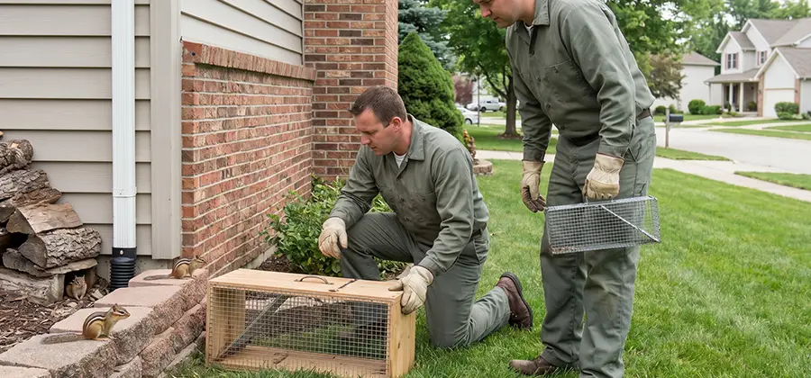 Remove Chipmunks From Yard in Smyrna