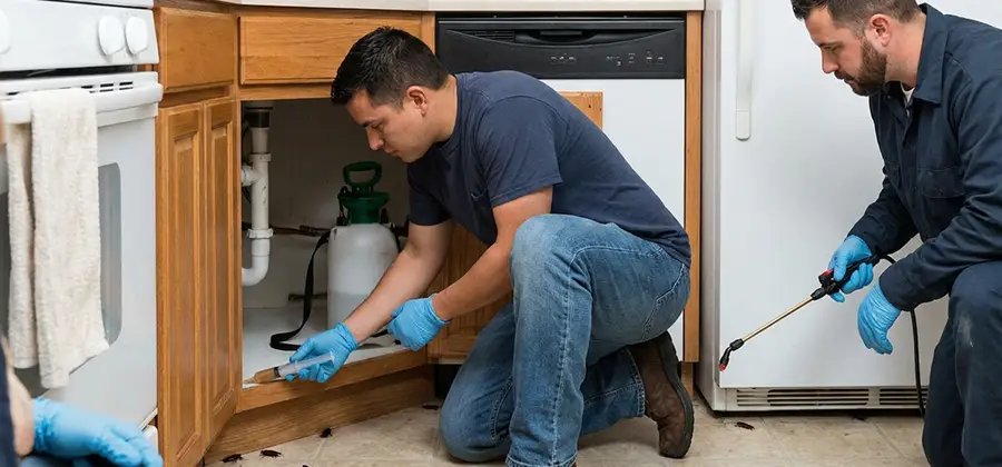 German Cockroach Poison Program in Smyrna