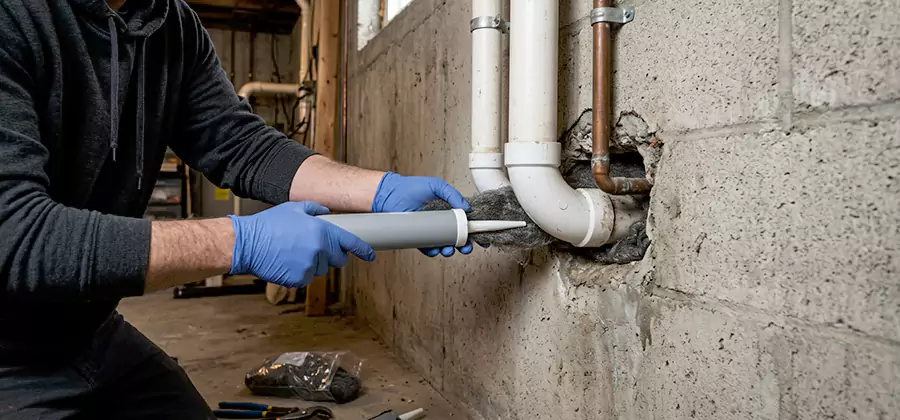 Mouse Proofing Pipes in Smyrna