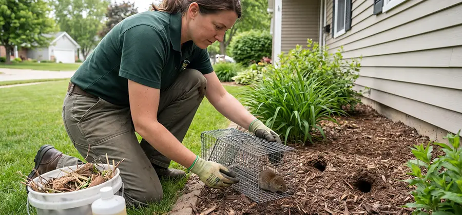 Organic Vole Control in Smyrna