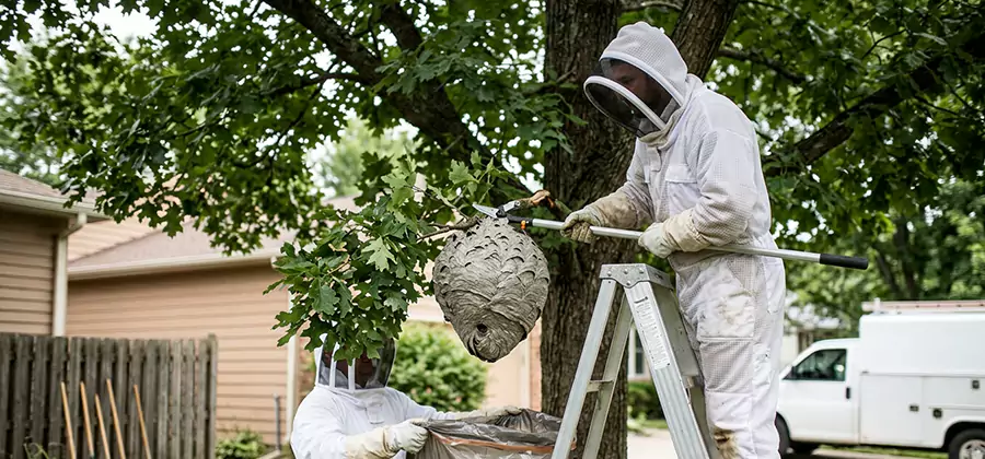 Wasp Nest in Tree Removal Smyrna