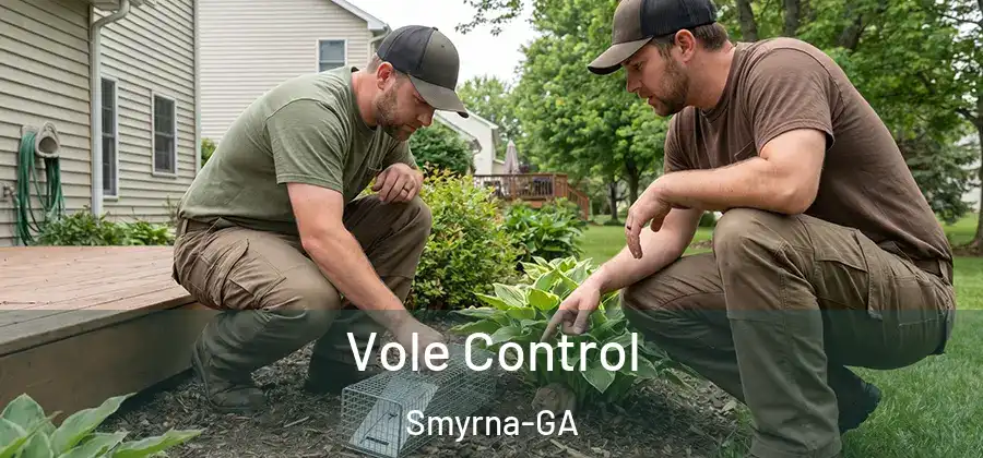 Vole Control Smyrna-GA